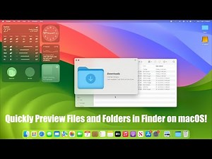 How to Quickly Preview Files and Folders in Finder on macOS
