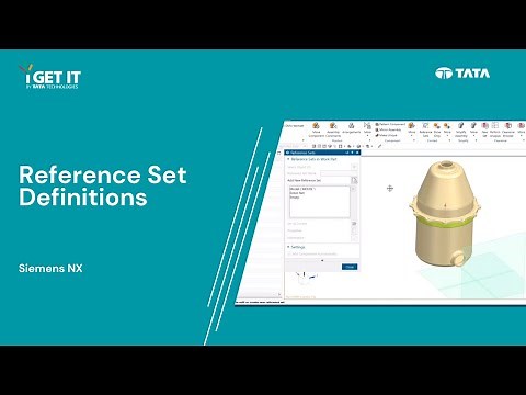 Reference Sets for Part and Assembly Control | Siemens NX prior version