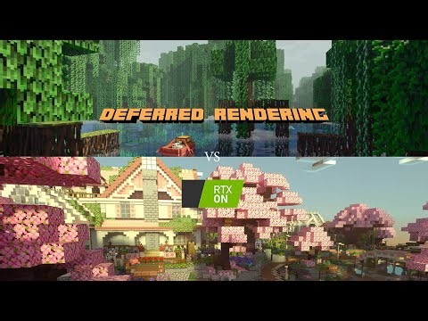 Deferred Rendering vs RTX - a comparison - Minecraft Beta & Preview - 1.21.60.25