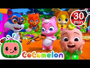 Hey Diddle Diddle Learn the Fiddle | CoComelon Animal Time - Learning with Animals