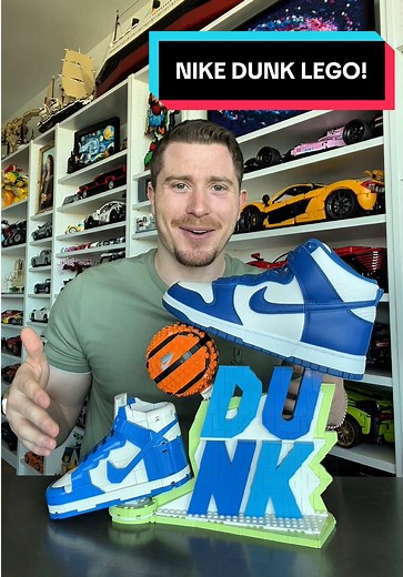 Building the NIKE Dunk LEGO: A Creative LEGO Experience