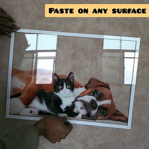 Transparent Framed Acrylic Wall Photo. Special Gift for Loved One's. | OMGs.in