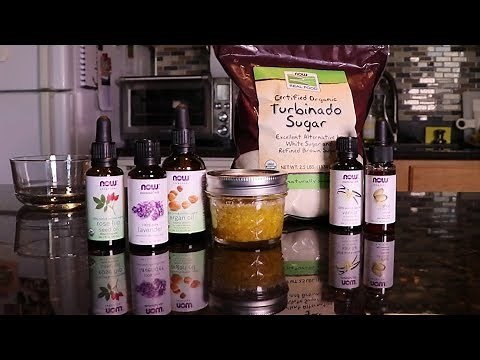 Calming Sugar Body Scrub Recipe | DIY Essential Oil Recipe | NOW Solutions
