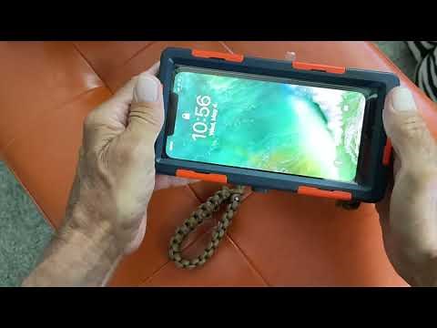 How to use the Shellbox waterproof case with iPhone