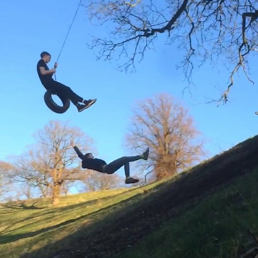 Who knew rope swings were so difficult to use? 😂🙈 | LADbible