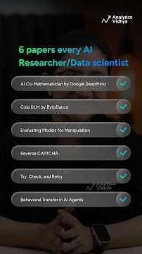 6 MUST-READ LLM Research Papers of 2026 (Google, ByteDance & More)