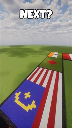 Day 13: Creating Egypt Flag in Minecraft 🇪🇬