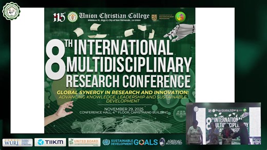 🎥 𝐖𝐄’𝐑𝐄 𝐋𝐈𝐕𝐄! | 𝟖𝐭𝐡 𝐈𝐌𝐑𝐂 𝐏𝐋𝐔𝐒 📝🌏 Join us as we go LIVE to officially open the 8th International Multidisciplinary Research Conference PLUS (IMRC 2025) 📌 Theme: Global Synergy in Research and Innovation: Advancing Knowledge, Leadership, and Sustainable Development 📅 Date: November 29, 2025 📍 Format: Hybrid (On-site & Online) Be part of a global research community—connect, innovate, and help shape sustainable solutions with leaders and scholars from around the world. Use o