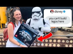 I BUILT the Millennium Falcon inside the REAL Millennium Falcon... kinda