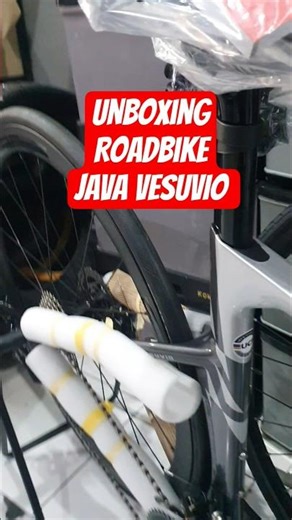 unboxing roadbike java VESUVIO