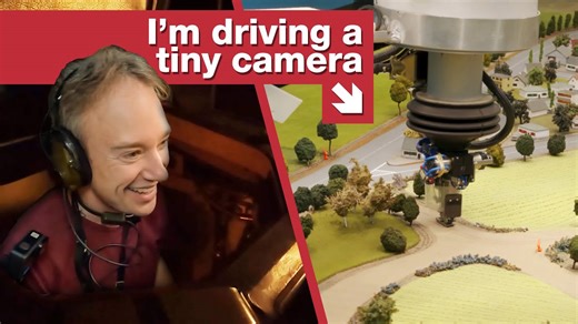 I drove a 1970s tank in a tiny world! 🚜🌍