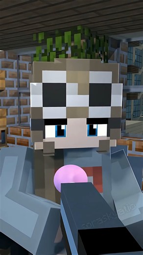 Boo Did I Scare You? #minecraft #animation #dream