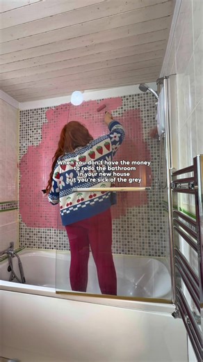 Transforming My Bathroom with Tile Paint