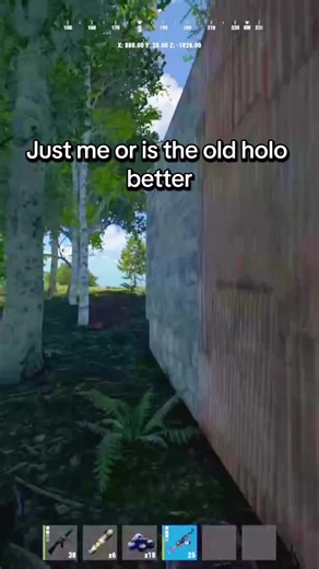 Old holo > new holo 🤷‍♂️ #glacierrust #glacierrce #glacier #rustconsole #consolerust #rustclips #xbox #ps5 #rustgame #newgen