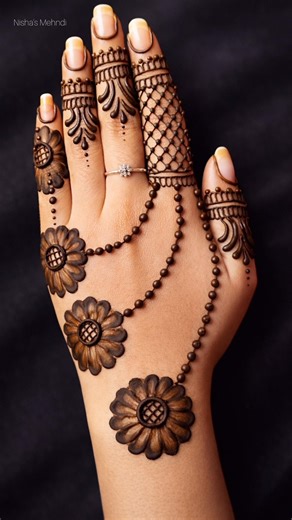 😱🔥Unique Trick Mehndi Design l Back Hand Mehndi Design#mehndi#ytshorts#shortsfeed#shortvideo#shorts