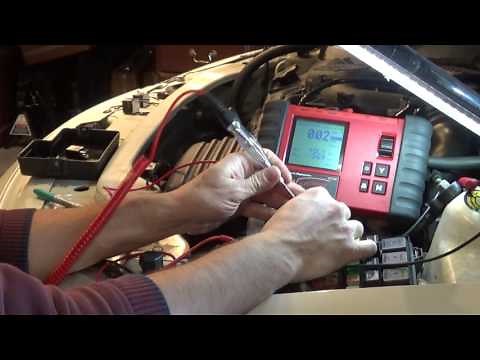 Testing Automotive Relays From Relay Base