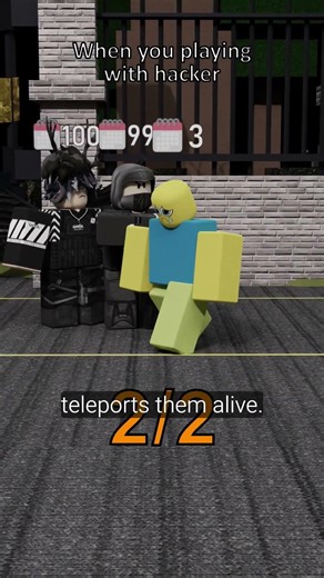Playing Roblox With A Hacker 💀🔥 | Roblox Shorts