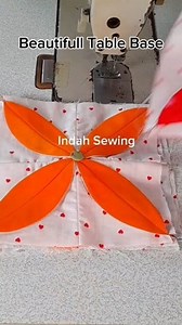 Creative Idea for Make Quilt Table Runner #sewing #quilting #tutoriaĺ | Indah Sewing