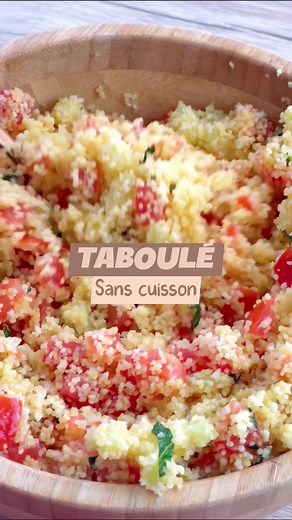 Recette de taboulé maison facile et rapide
