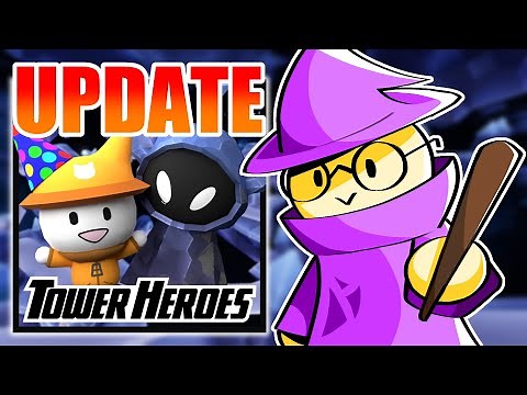 Tower Heroes Anniversary Update! (New Map, FREE Battlepass, New Skins, Event, AND MORE!)