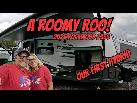 2025 Rockwood Roo 235S Hybrid | Outdoor adventures with indoor necessities.