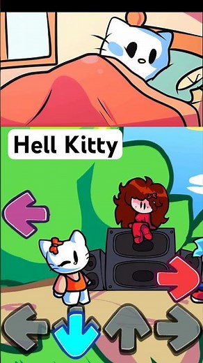 FNF vs Kitty Cat - FNF Mobile Mod #fnf #kitty