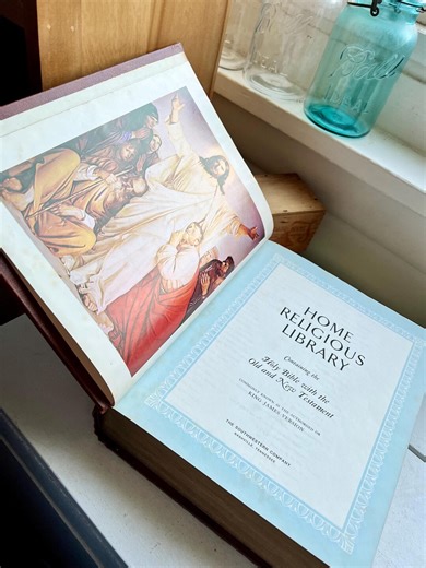 Vintage Family Bible Edition, Home Religious Library 1977: King James Version - Etsy