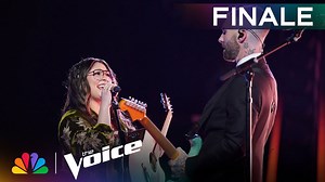 Lucia Flores-Wiseman & Adam Levine Perform