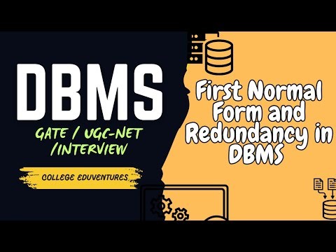 First Normal Form and Redundancy in DBMS | Conditions | By College Eduventures