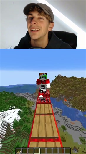 Přežije Vesničan Výbuch TNT? 🧨#minecraft #shorts