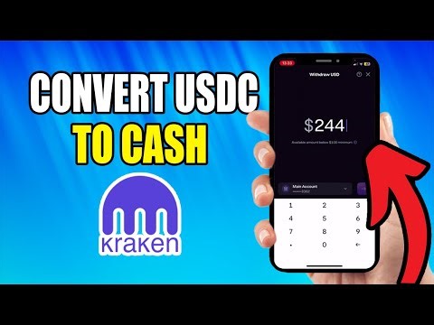 How To Convert USDC To Cash On Kraken - New Method