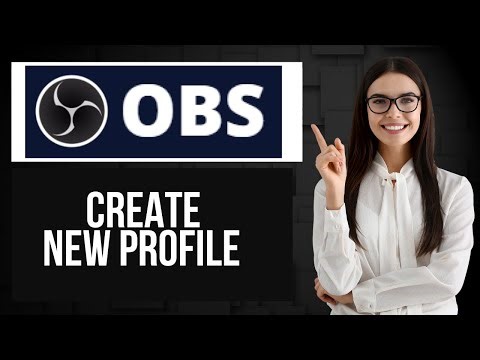 How to Create New Profile in OBS Studio | Add Settings Profiles