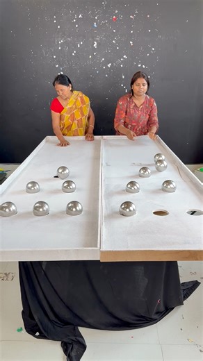 1.7M views · 3.4K reactions | Who will win Steel Ball roll challenge amazing Game Slide roll | A stylish Mehndi | Facebook