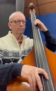 5K views · 137 reactions | Tonight I did my first ever carolling engagement on string bass. With the Windsor & Maidenhead Symphony Orchestra. A short carol concert for the school where we rehearse, finishing with that well known Christmas number from Leroy Anderson. | Stuart Hall | Facebook