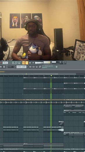 making a rnb beat but my computer was not withit