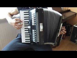 Akkordeon Classic Cantabile, 72 Bässe, 5 Register, 3-chörig