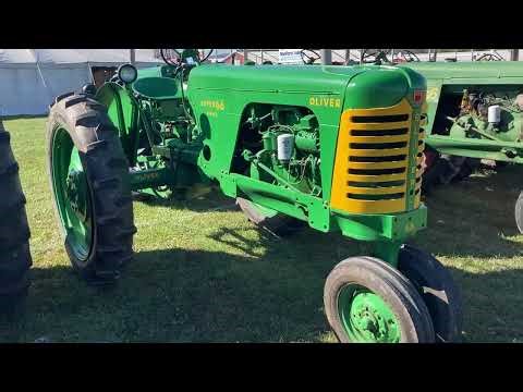 Oliver Super 66 Model Row Crop Tractor - 2.4L 4-cyl - 33.69 Hp Gas or Diesel Engine - Mfg. 1949-54
