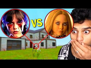 WEDNESDAY ADDAMS vs M3GAN in REAL LIFE!! *INSANE FOOTAGE*