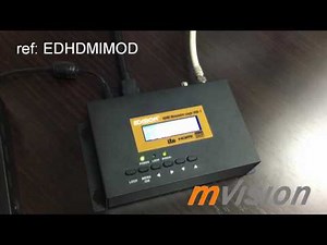 Modulador COFDM HD DVB-T EDISION