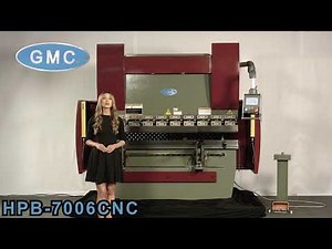 GMC Machine Tools - Hydraulic Press Brake - CNC Press Brake | Model HPB-7006