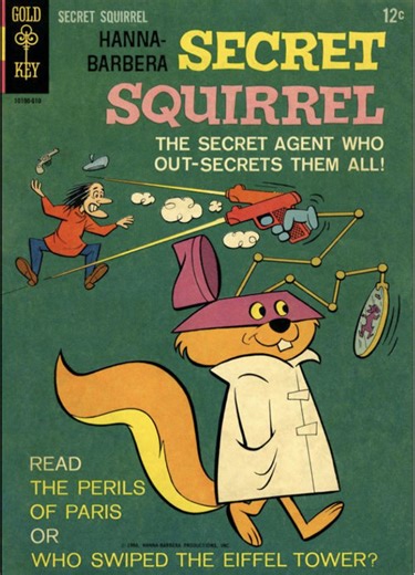 A Spy’s Tail: The 60th Anniversary of “Secret Squirrel” |