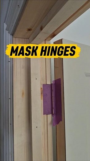 Stop Painting Hinges! (Do This)
