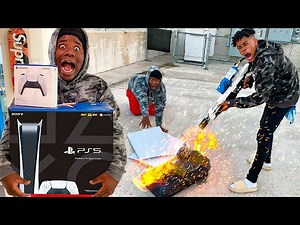DESTROYING MY FRIENDS PS5!!! (EXTREME)