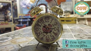 Vintage Alarm Clock has one or two bells that ring by means of a mainspring that powers a gear to propel a hammer back and forth between the two bells or between the interior sides of a single bell. In 1787, Levi Hutchins, of New Hampshire in the United States, was the first who invented the mechanical alarm clock. This device he made only for himself however, and it only rang at 4 AM, in order to wake him for his job. In 1847, The French inventor Antoine Redier was the first to patent an adjust