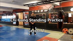 Chi Gung Standing Practice, Lesson 1