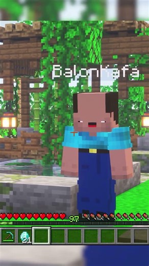 Minecraft'ta Potada Top Kaldı🤔#minecraftshorts