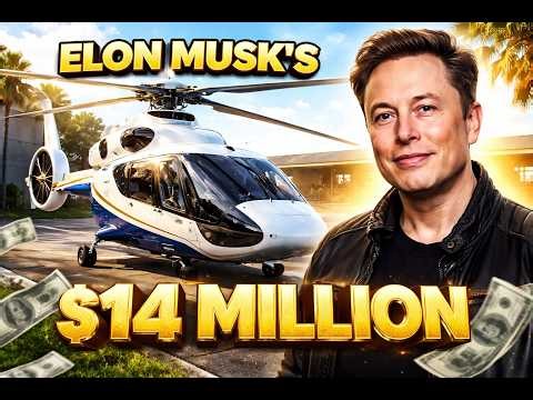 Elon Musk’s Luxury Airbus H160 Helicopter – Inside the Billionaire Lifestyle