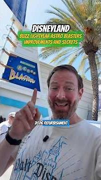 Buzz Lightyear Astro Blasters Ride Improvements and Secrets | Disneyland California