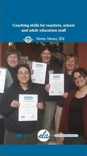 Coaching skills for teachers, school and adult education staff February 2026 #Palermo