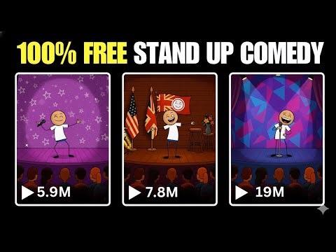 How to Make Viral Stand Up Comedy Videos Using 100% Free Tools
